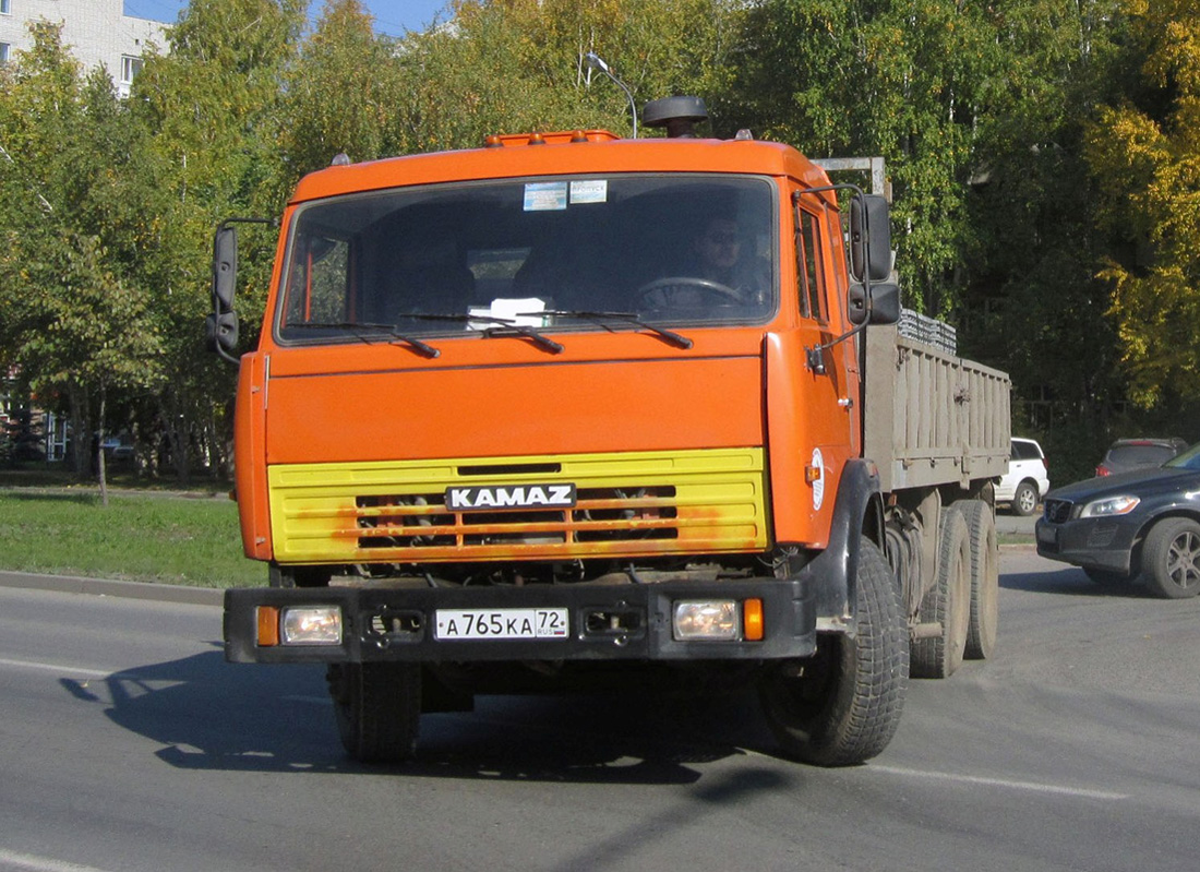 Тюменская область, № А 765 КА 72 — КамАЗ-53215 (общая модель)