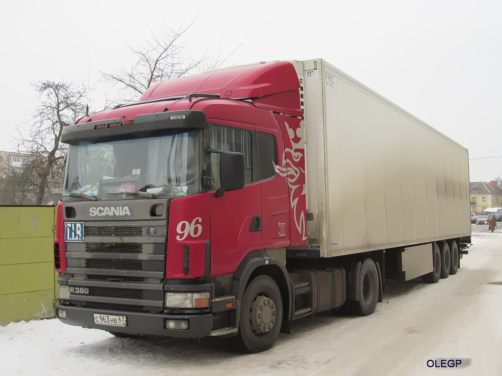 Смоленская область, № С 963 НВ 67 — Scania ('1996) R380