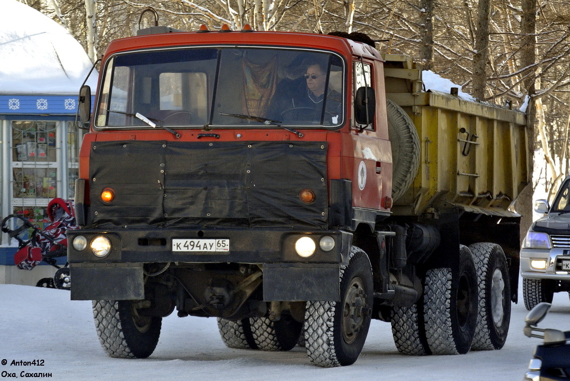 Сахалинская область, № К 494 АУ 65 — Tatra 815-2 S1