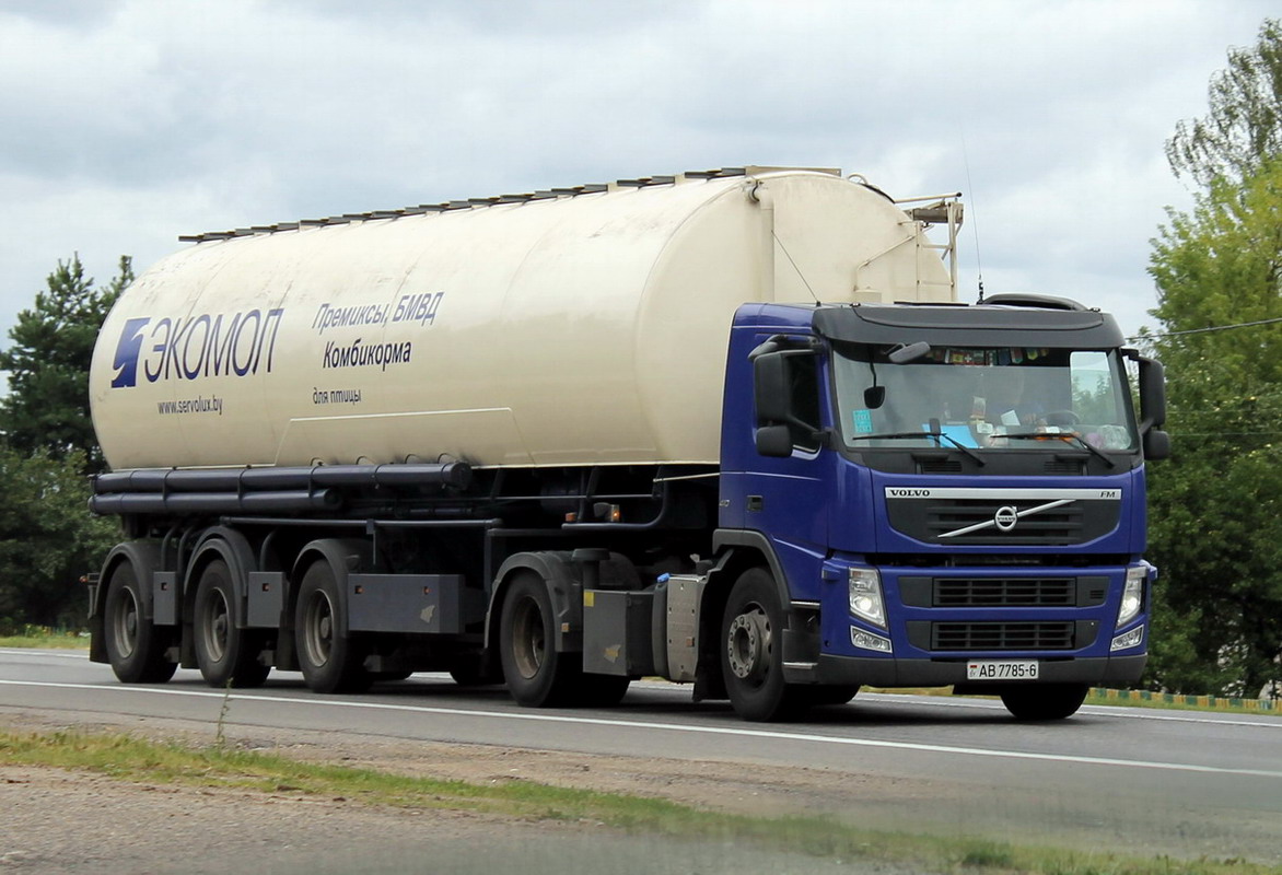 Могилёвская область, № АВ 7785-6 — Volvo ('2010) FM-Series