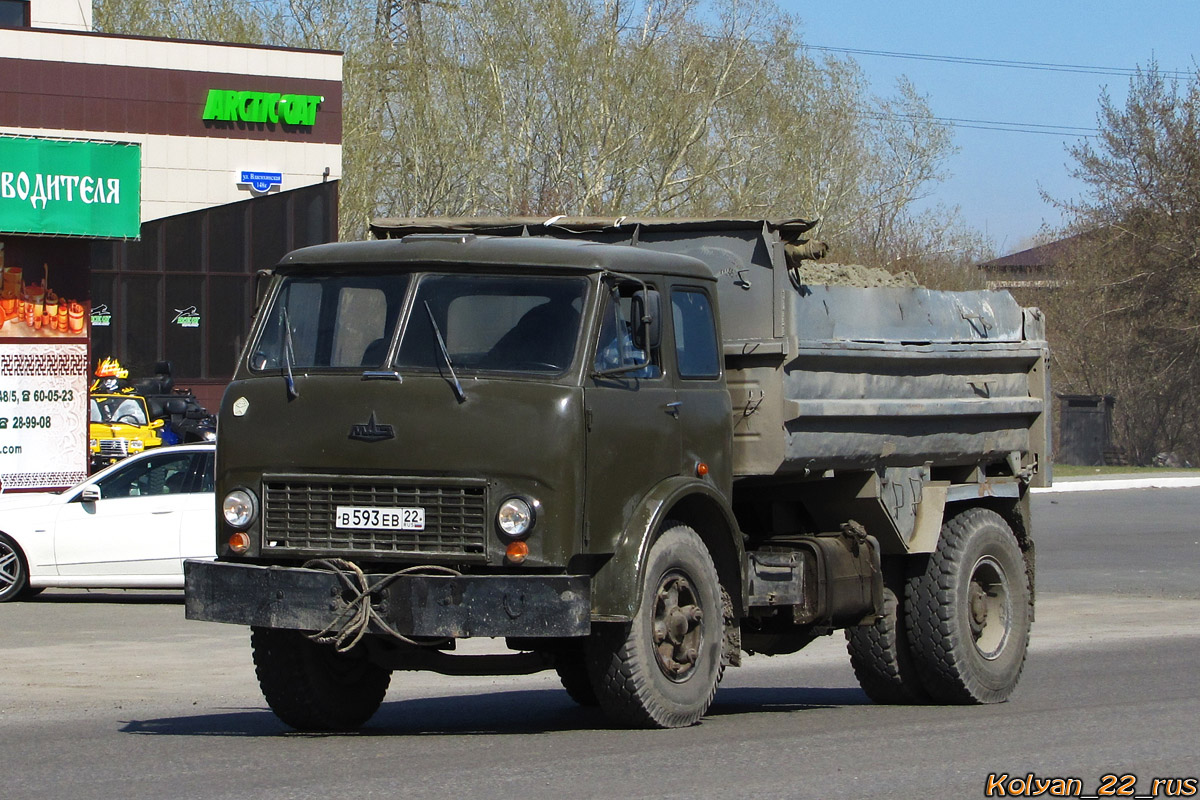 Алтайский край, № В 593 ЕВ 22 — МАЗ-5549