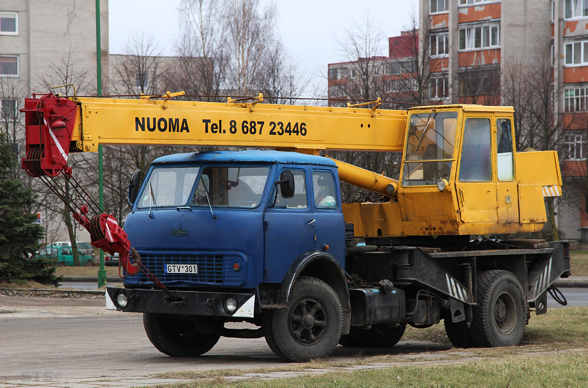 Литва, № GTV 301 — МАЗ-5334