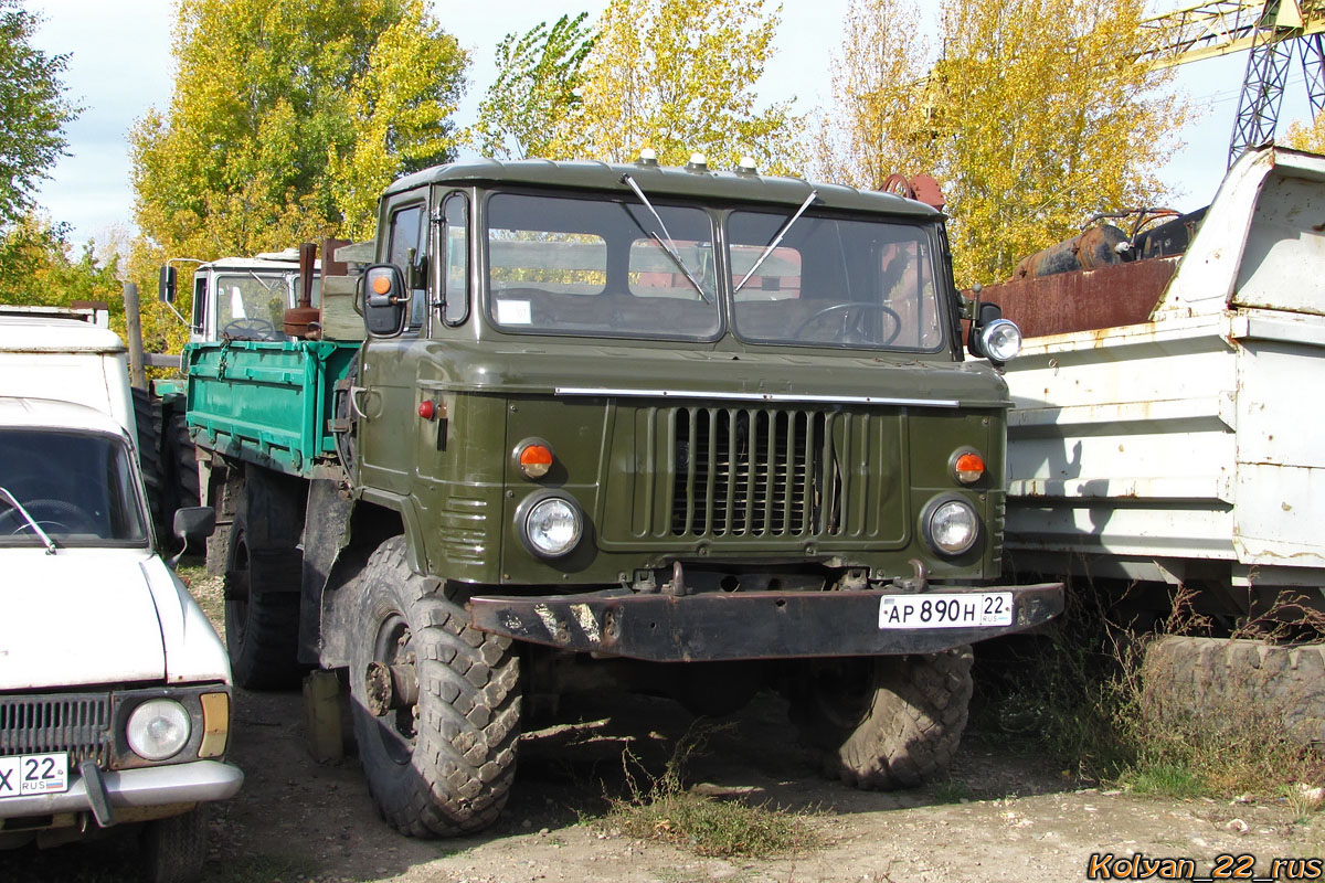 Алтайский край, № АР 890 Н 22 — ГАЗ-66 (общая модель)