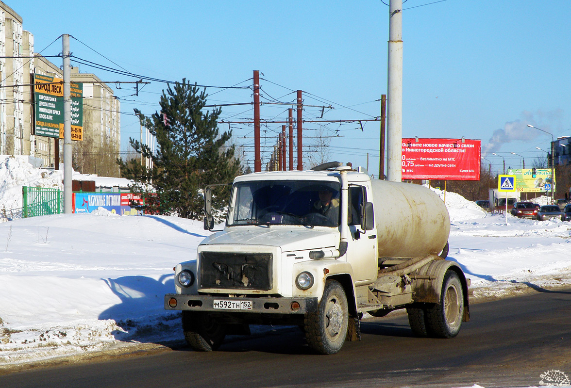 Нижегородская область, № М 592 ТН 152 — ГАЗ-3309