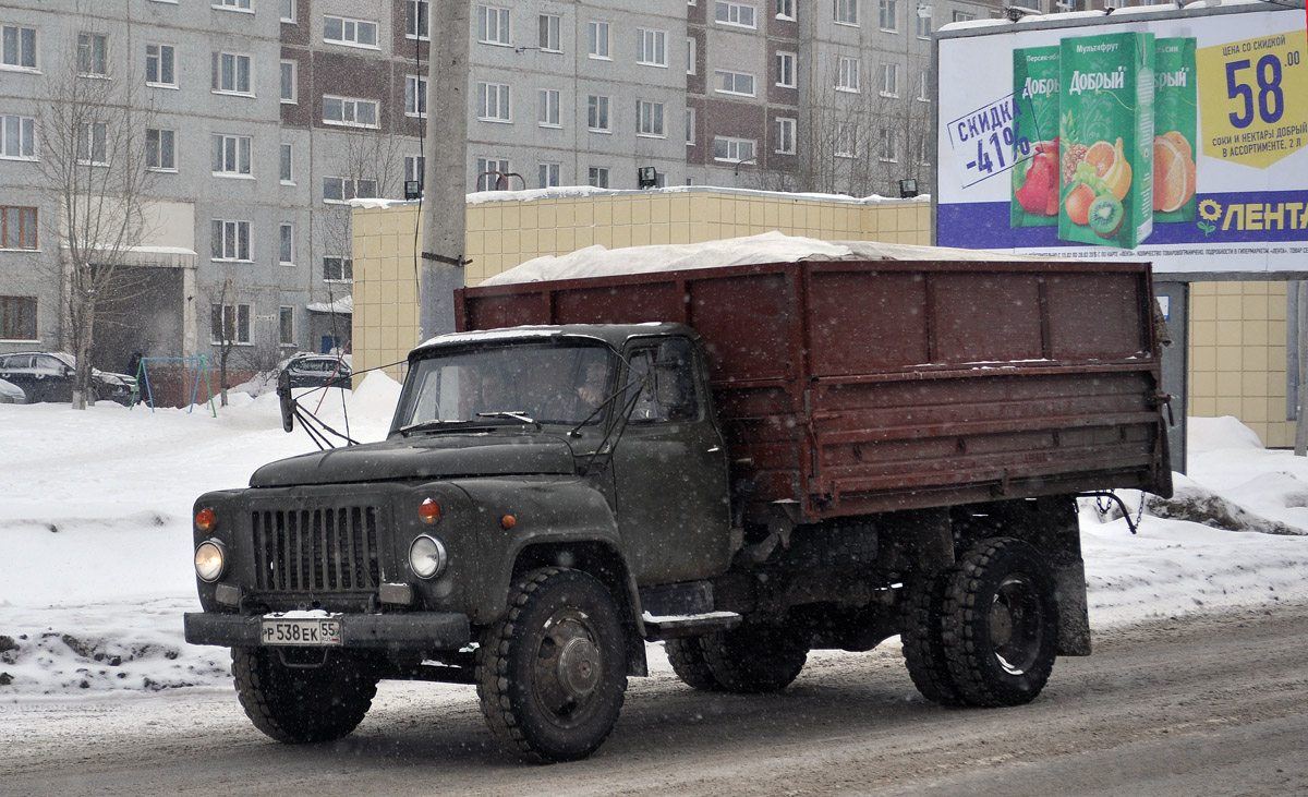 Омская область, № Р 538 ЕК 55 — ГАЗ-53-14, ГАЗ-53-14-01