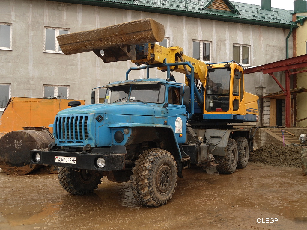 Могилёвская область, № АА 4337-6 — Урал-4320 (общая модель)