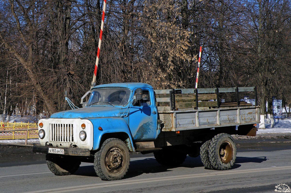 Нижегородская область, № А 983 АМ 52 — ГАЗ-52/53 (общая модель)