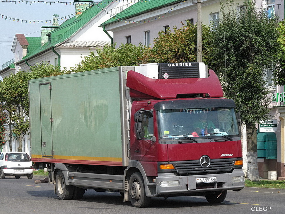 Могилёвская область, № АА 9916-6 — Mercedes-Benz Atego (общ.м)