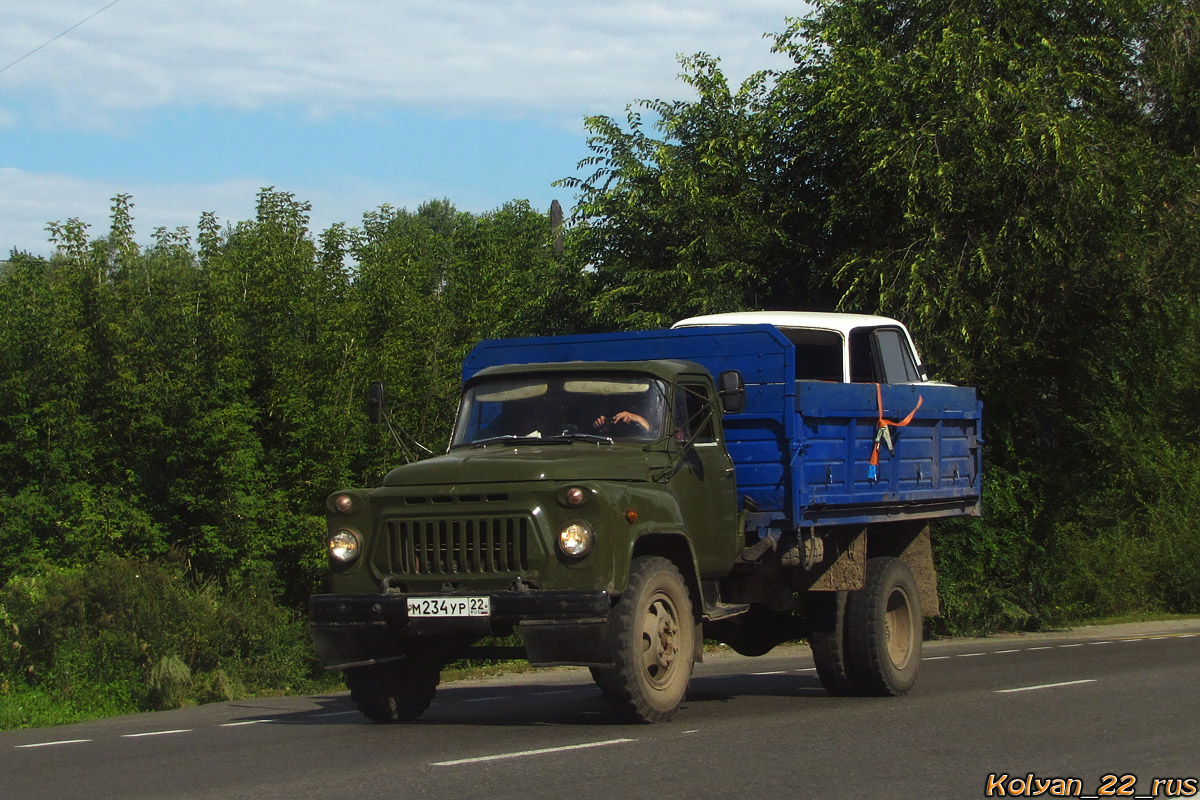 Алтайский край, № М 234 УР 22 — ГАЗ-53-14, ГАЗ-53-14-01