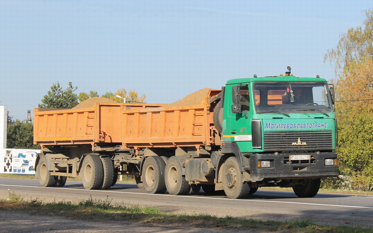 Могилёвская область, № АВ 0547-6 — МАЗ-6501 (общая модель)