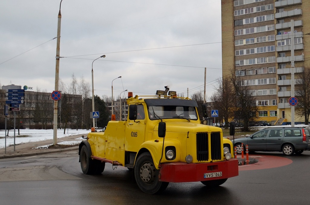 Литва, № 016 — Scania-Vabis (общая модель)