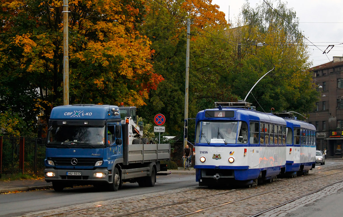 Латвия, № HU-9317 — Mercedes-Benz Atego 1222