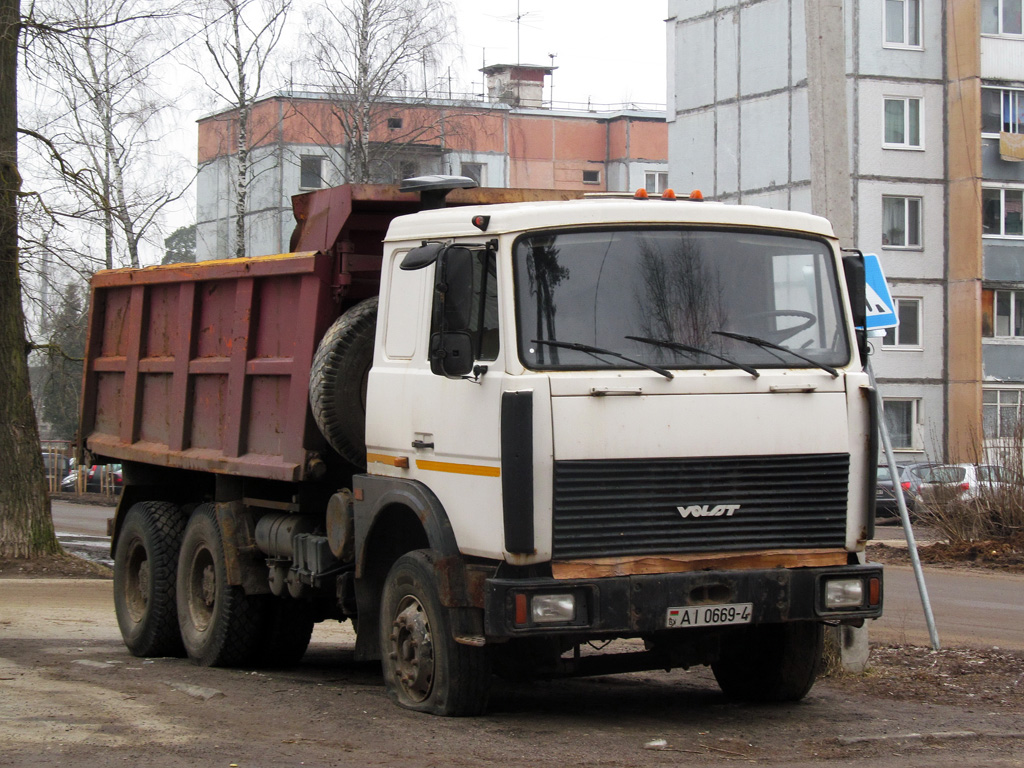 Гродненская область, № АІ 0669-4 — МАЗ-5516 (общая модель)