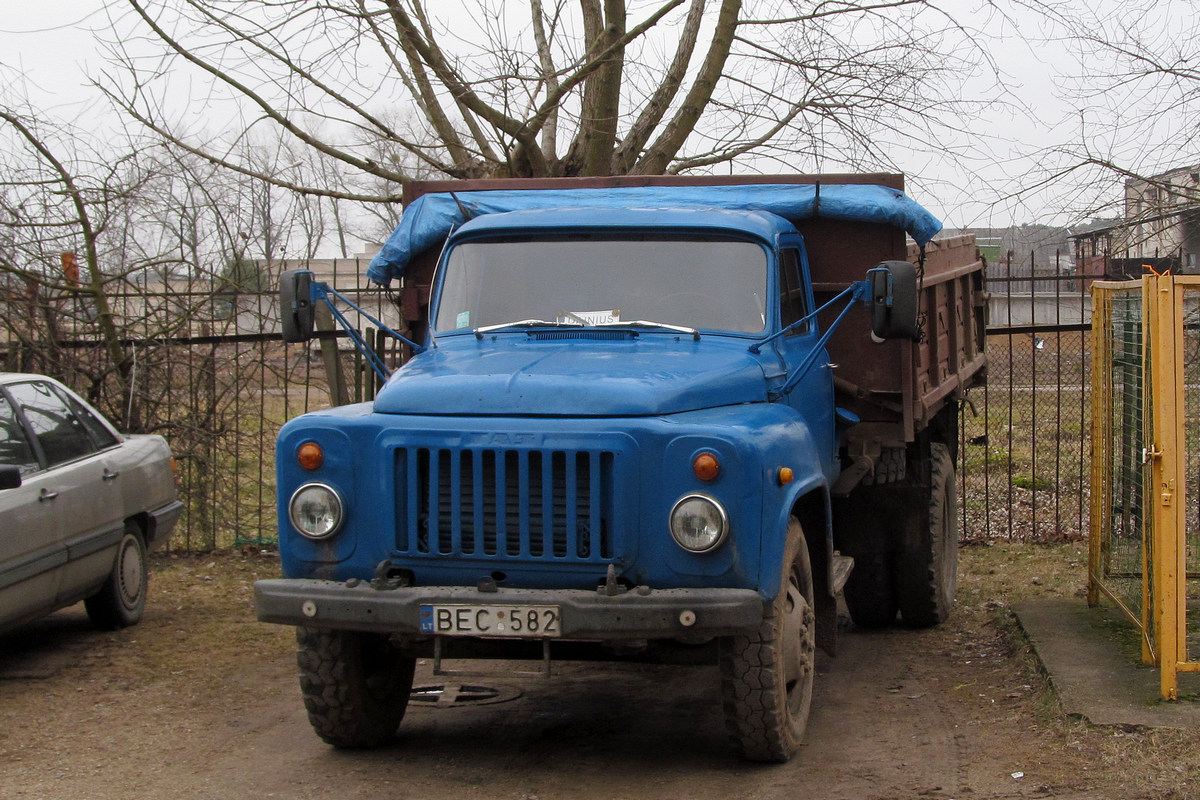 Литва, № BEC 582 — ГАЗ-53-14, ГАЗ-53-14-01