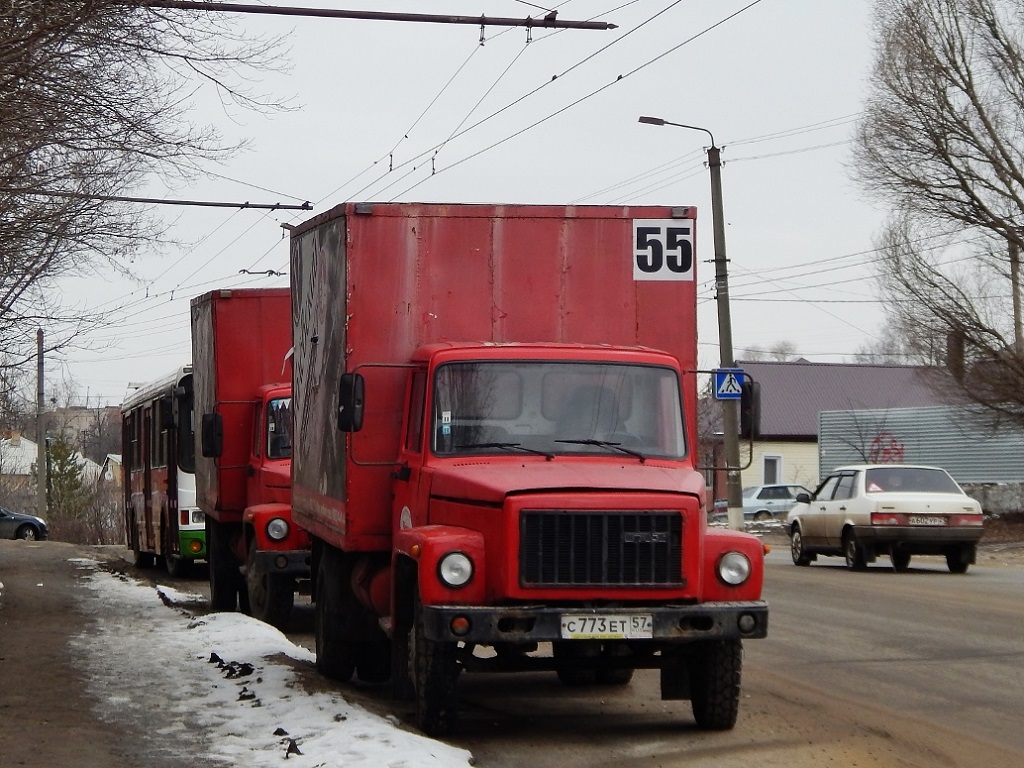 Орловская область, № 55 — ГАЗ-3307