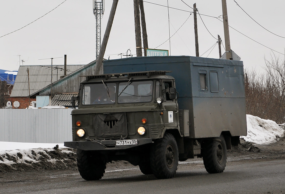 Омская область, № Н 731 УХ 55 — ГАЗ-66-31