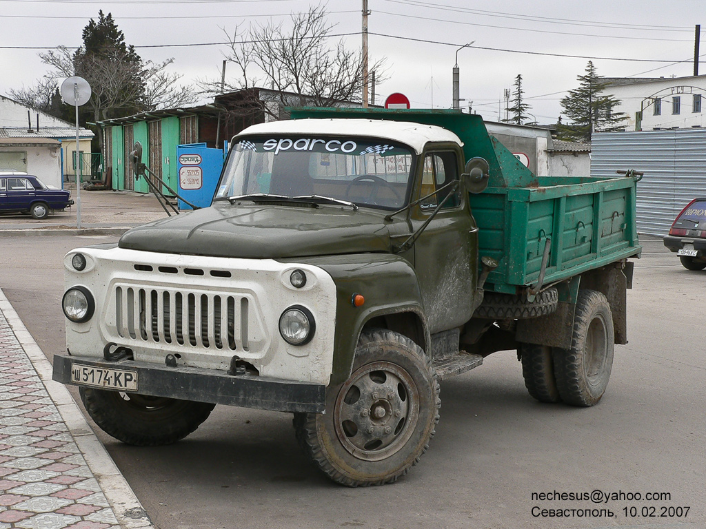 Севастополь, № Ш 5174 КР — ГАЗ-52-02