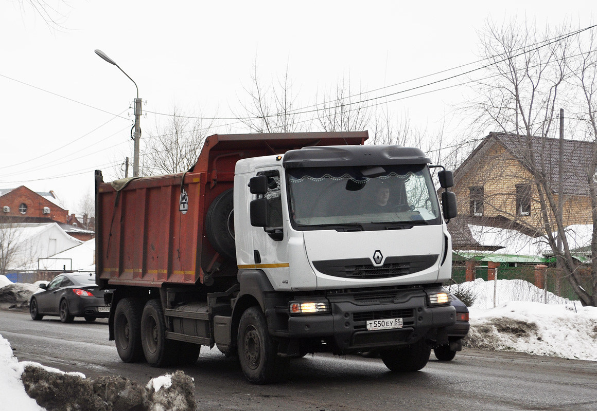 Омская область, № Т 550 ЕУ 55 — Renault Kerax [X9P]