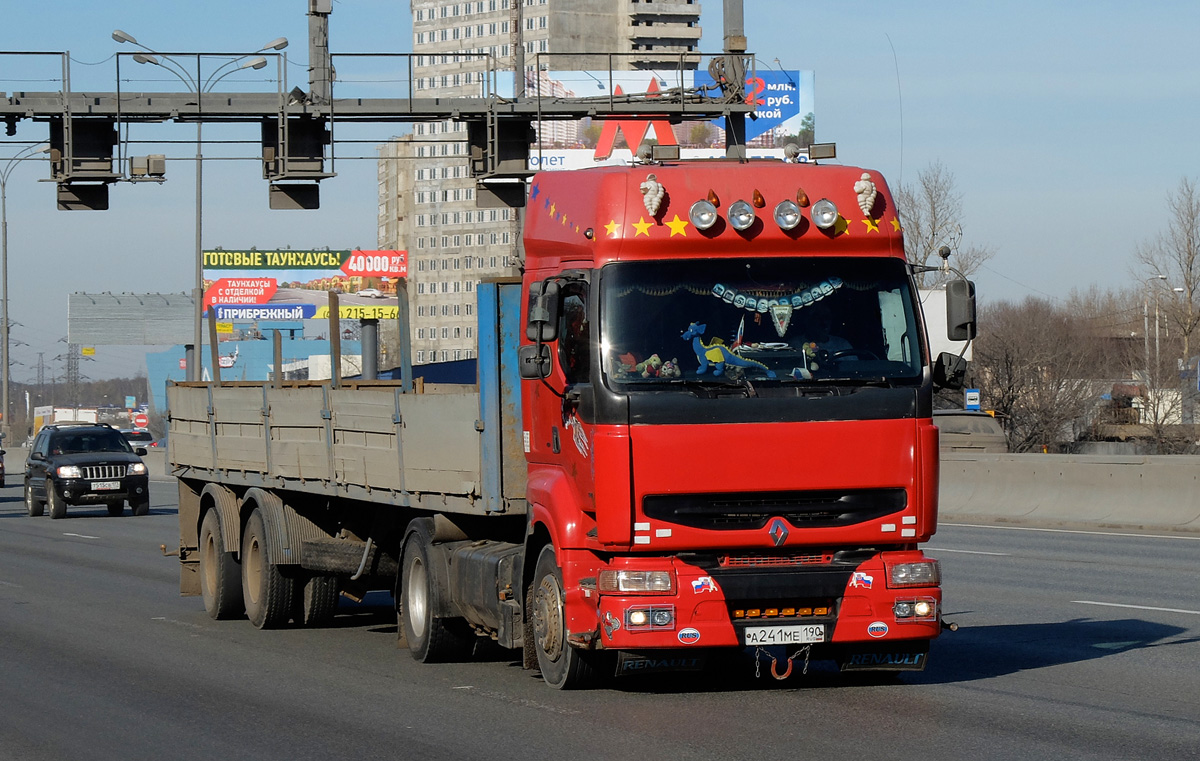 Московская область, № А 241 МЕ 190 — Renault Premium ('2006)