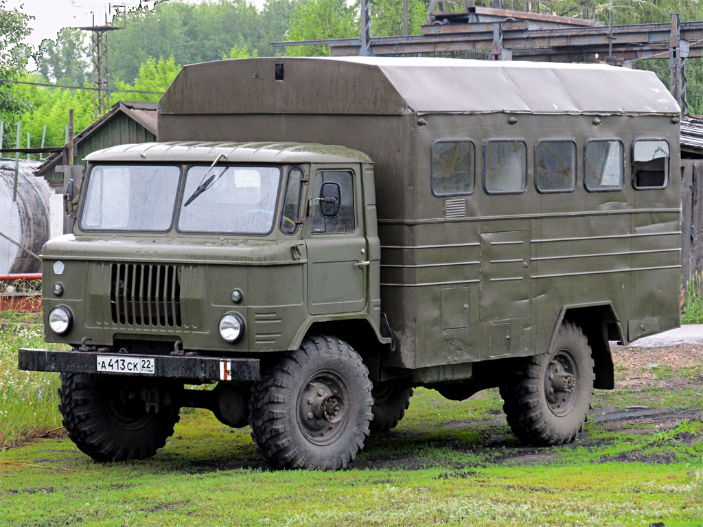 Алтайский край, № А 413 СК 22 — ГАЗ-66 (общая модель)