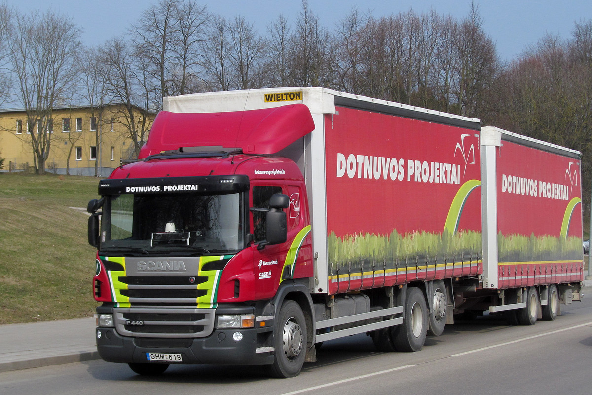 Литва, № GHM 619 — Scania ('2011) P440