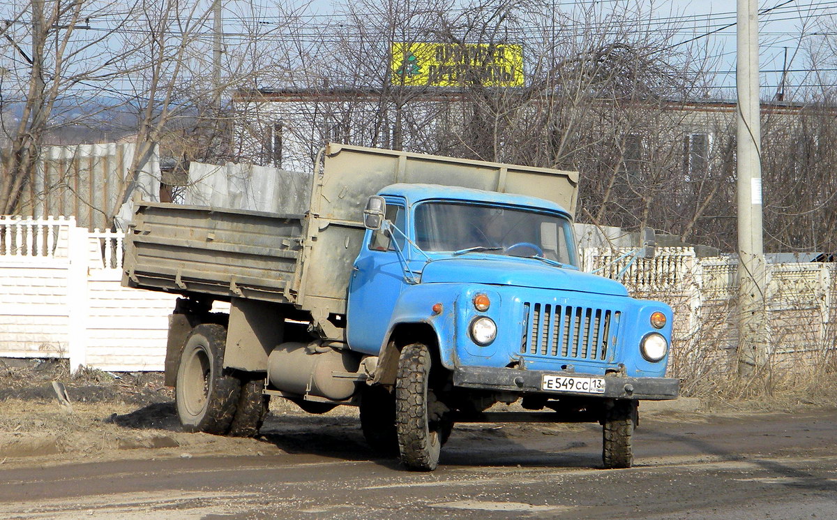 Мордовия, № Е 549 СС 13 — ГАЗ-53-14, ГАЗ-53-14-01
