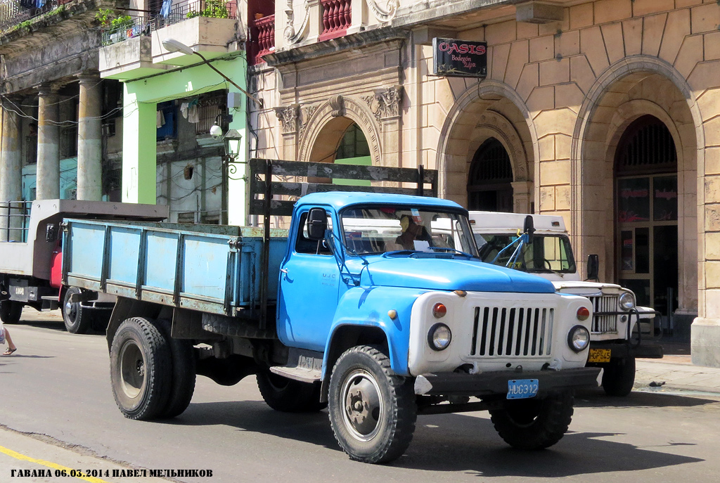 Куба, № HUG 312 — ГАЗ-53-62