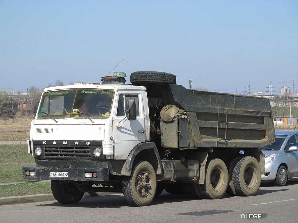 Минск, № АЕ 5551-7 — КамАЗ-55111 (общая модель)