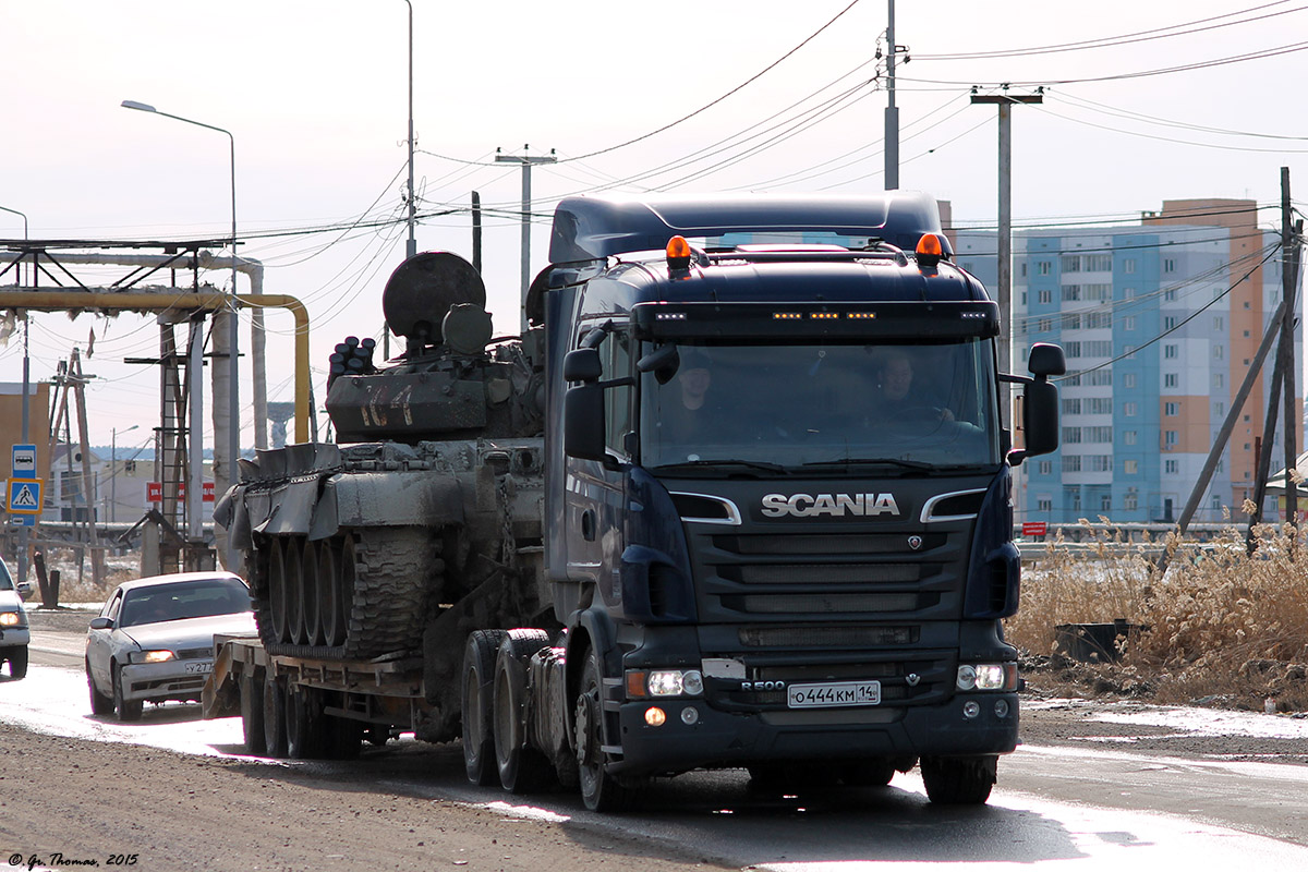 Саха (Якутия), № О 444 КМ 14 — Scania ('2009) R500