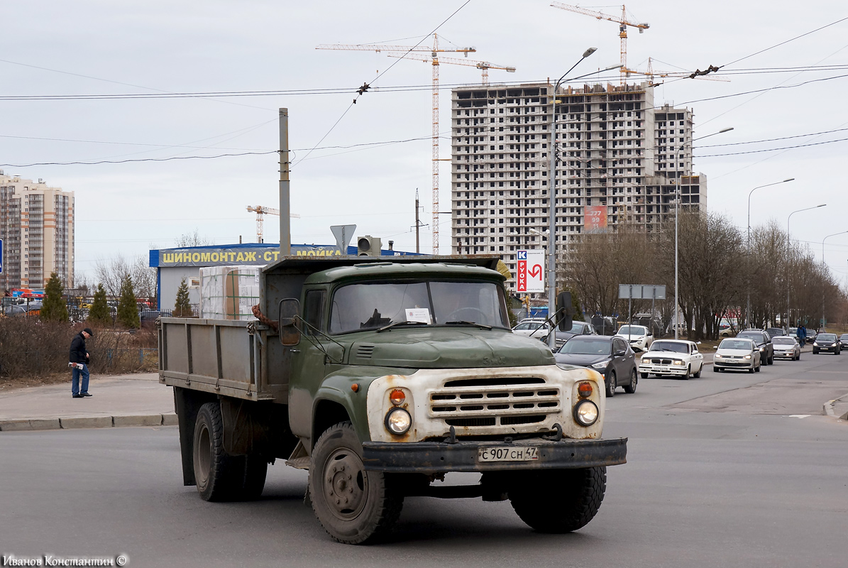 Ленинградская область, № С 907 СН 47 — ЗИЛ-130 (общая модель)