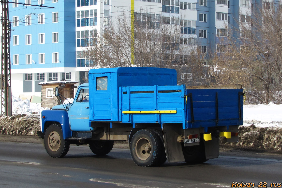 Алтайский край, № А 813 ОЕ 22 — ГАЗ-52-01