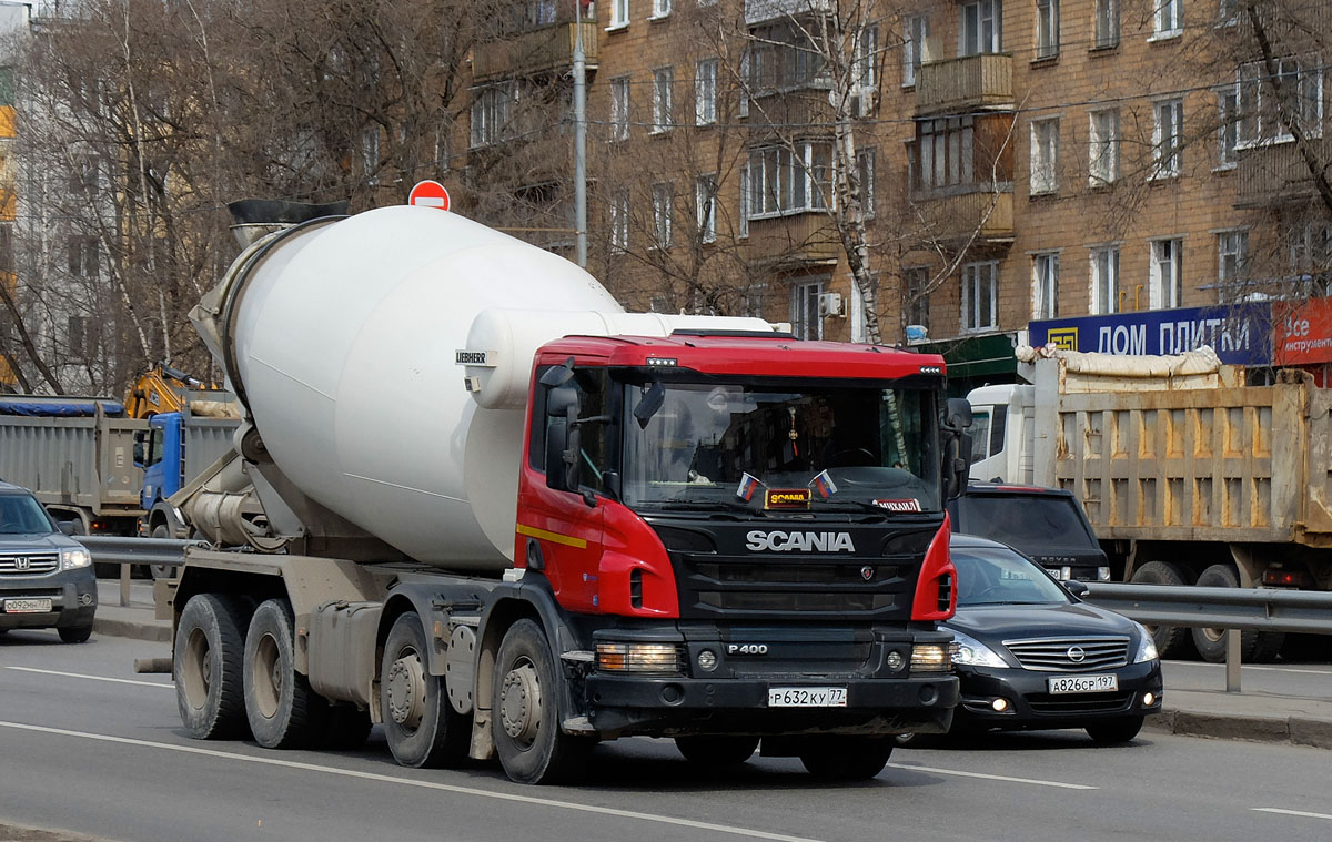 Москва, № Р 632 КУ 77 — Scania ('2011) P400