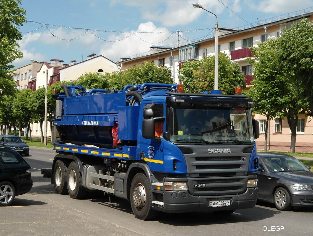 Минск, № АМ 0494-7 — Scania ('2004) P340