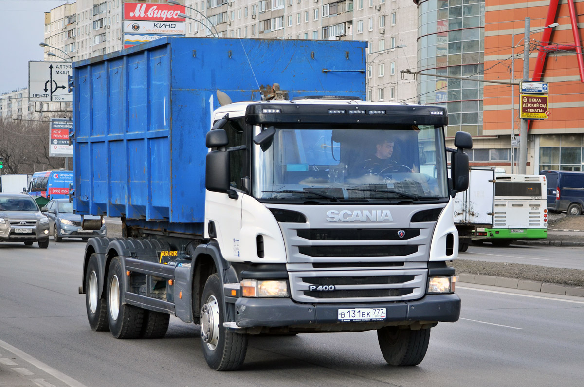 Москва, № В 131 ВК 777 — Scania ('2011) P400