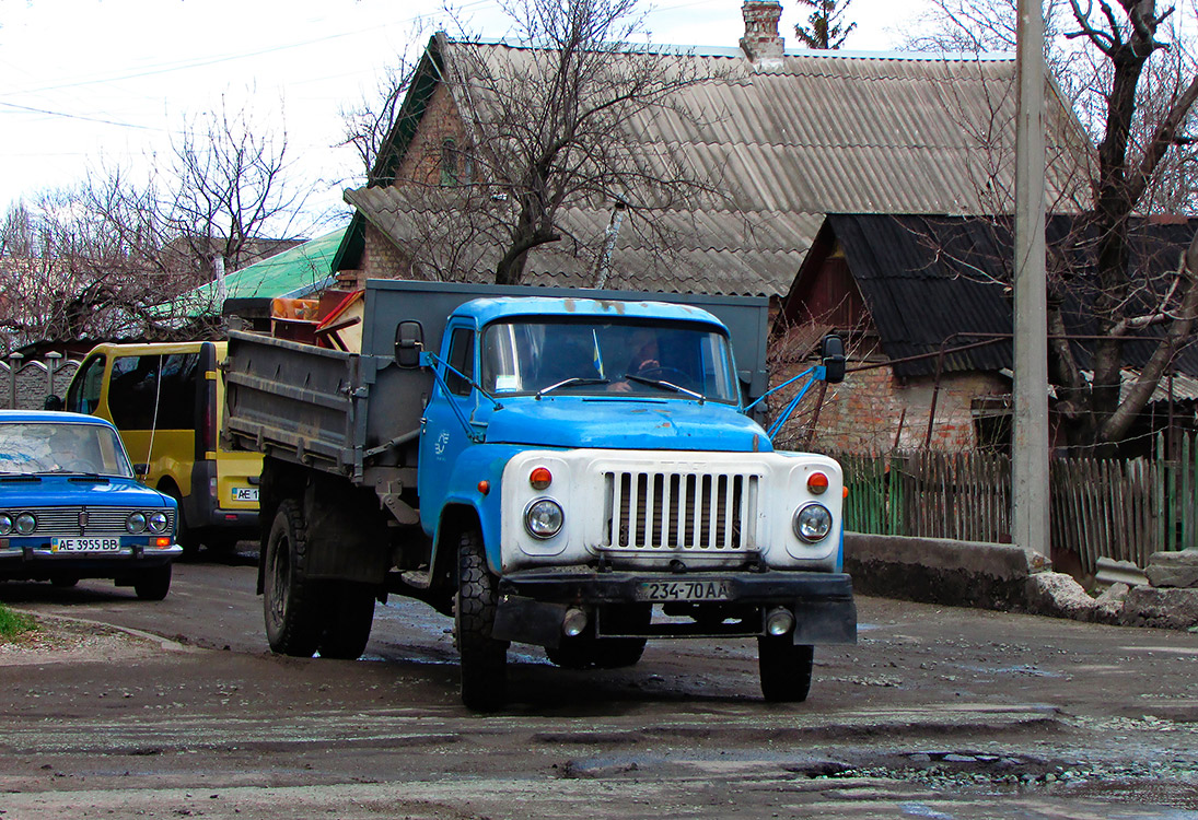 Днепропетровская область, № 234-70 АА — ГАЗ-53-14, ГАЗ-53-14-01