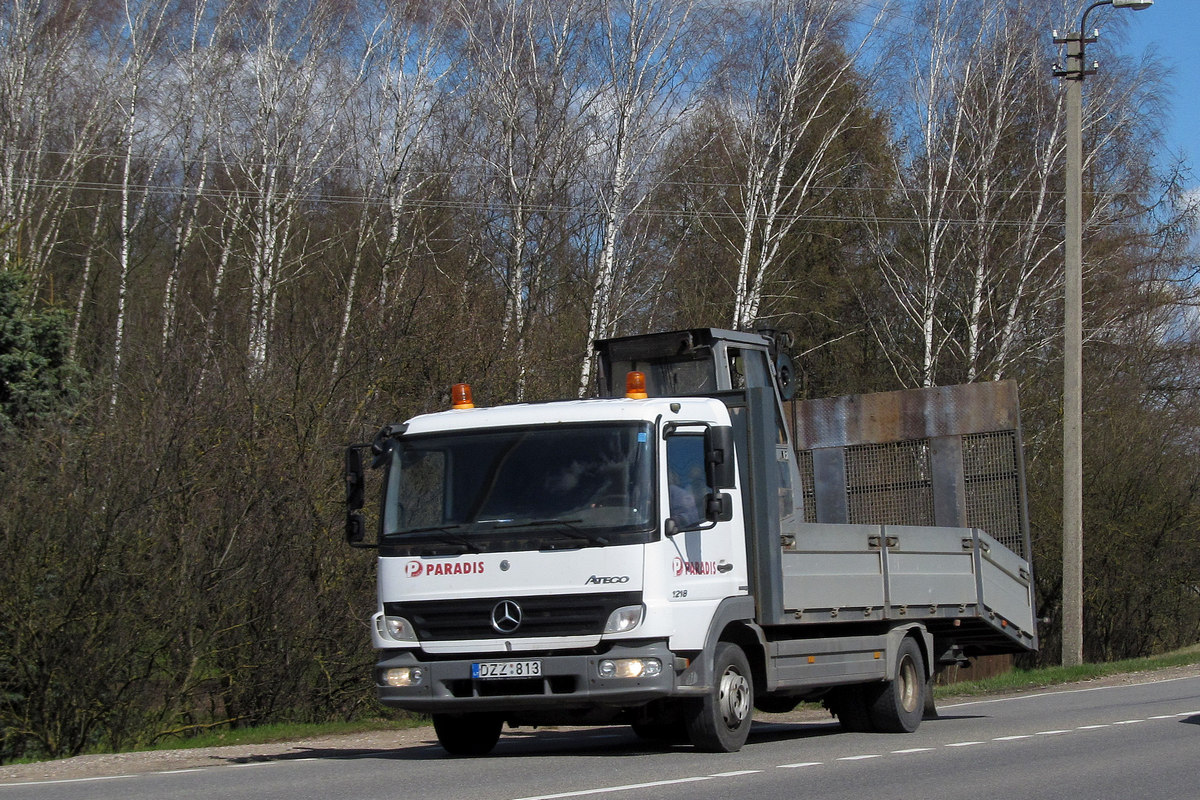 Литва, № DZZ 813 — Mercedes-Benz Atego 1218