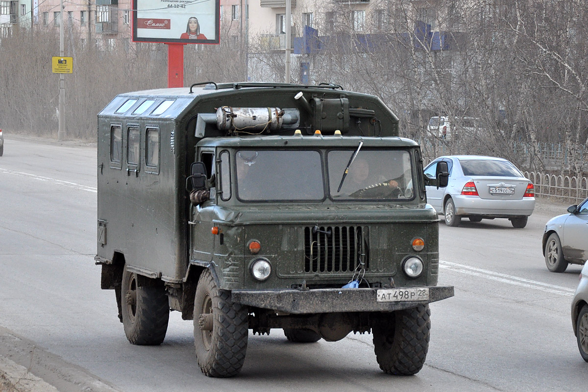 Саха (Якутия), № АТ 498 Р 28 — ГАЗ-66 (общая модель)