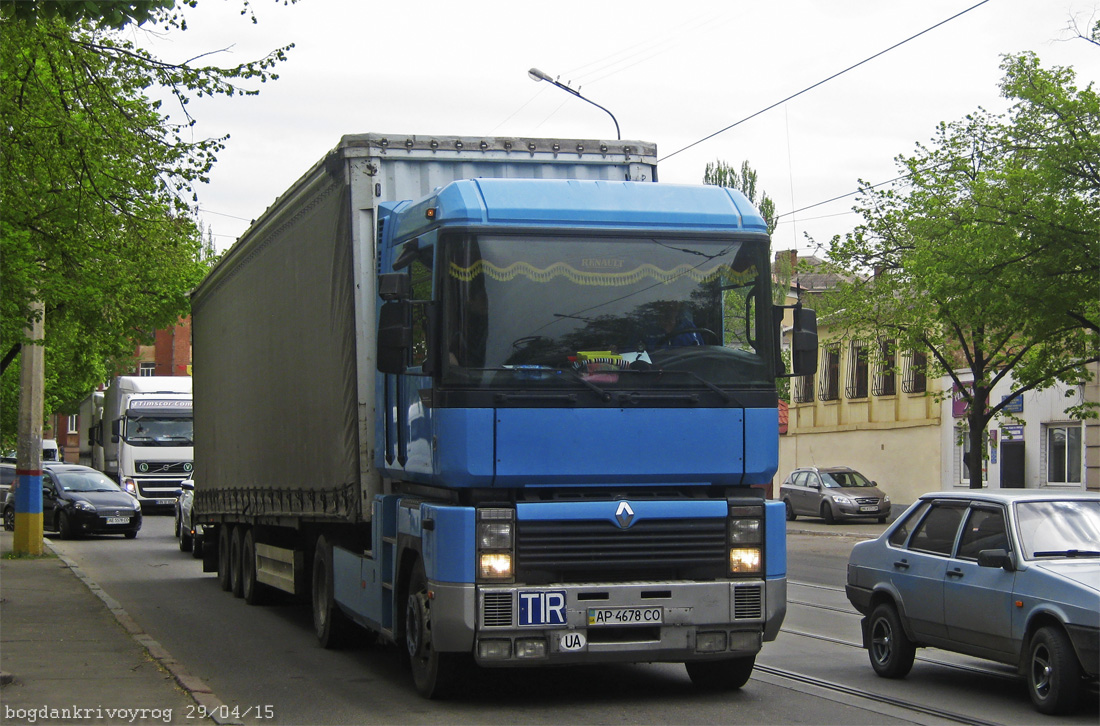 Запорожская область, № АР 4678 СО — Renault Magnum ('1997) Integral