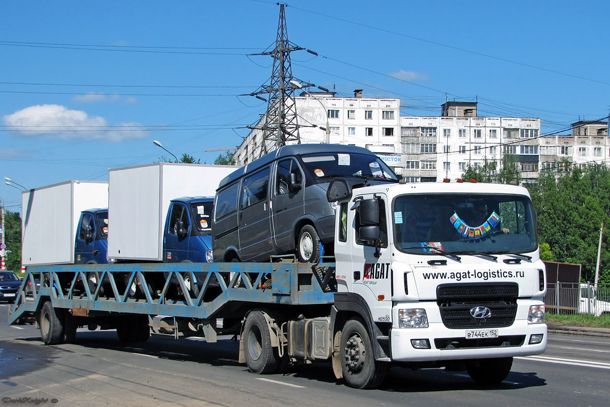 Нижегородская область, № В 744 ЕК 152 — Hyundai Power Truck HD500