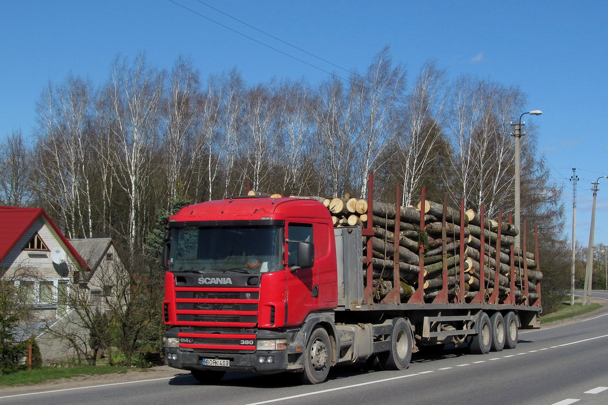 Литва, № BOR 403 — Scania ('1996) R114L