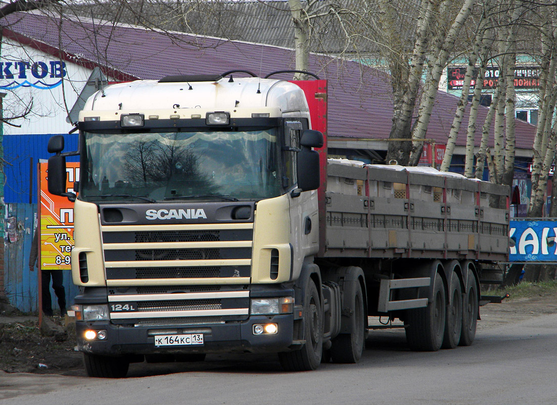 Мордовия, № К 164 КС 13 — Scania ('1996) R124L