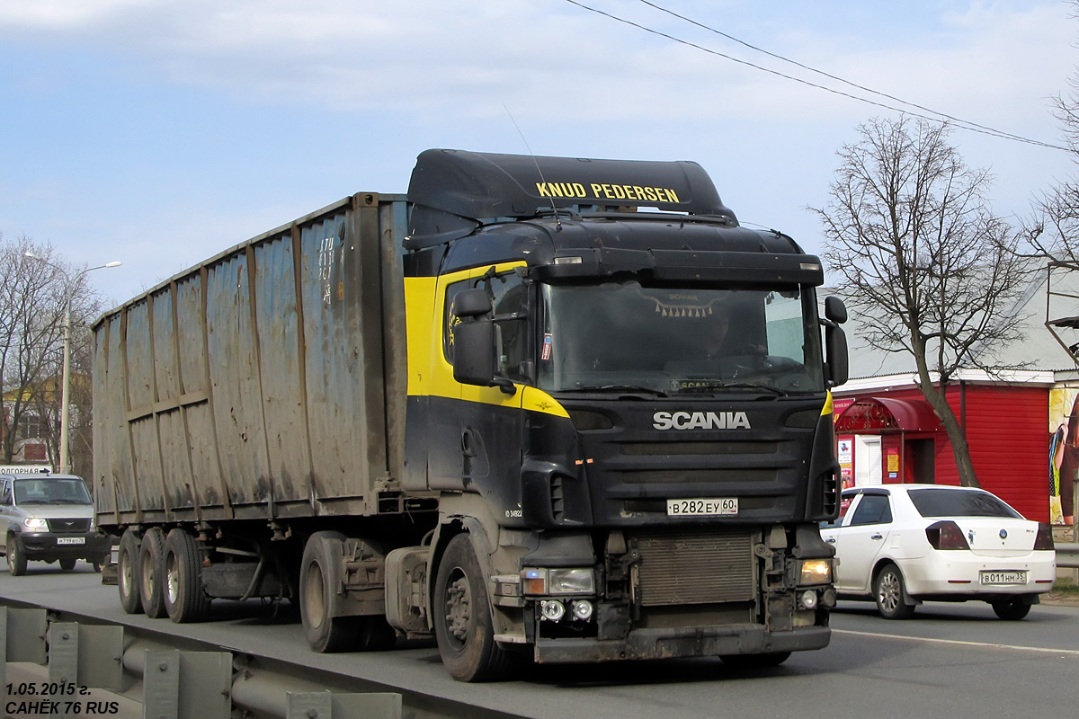 Псковская область, № В 282 ЕУ 60 — Scania ('2004, общая модель)