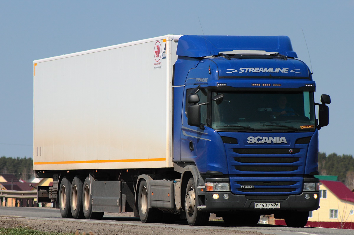 Ставропольский край, № Р 193 СР 26 — Scania ('2013) G440