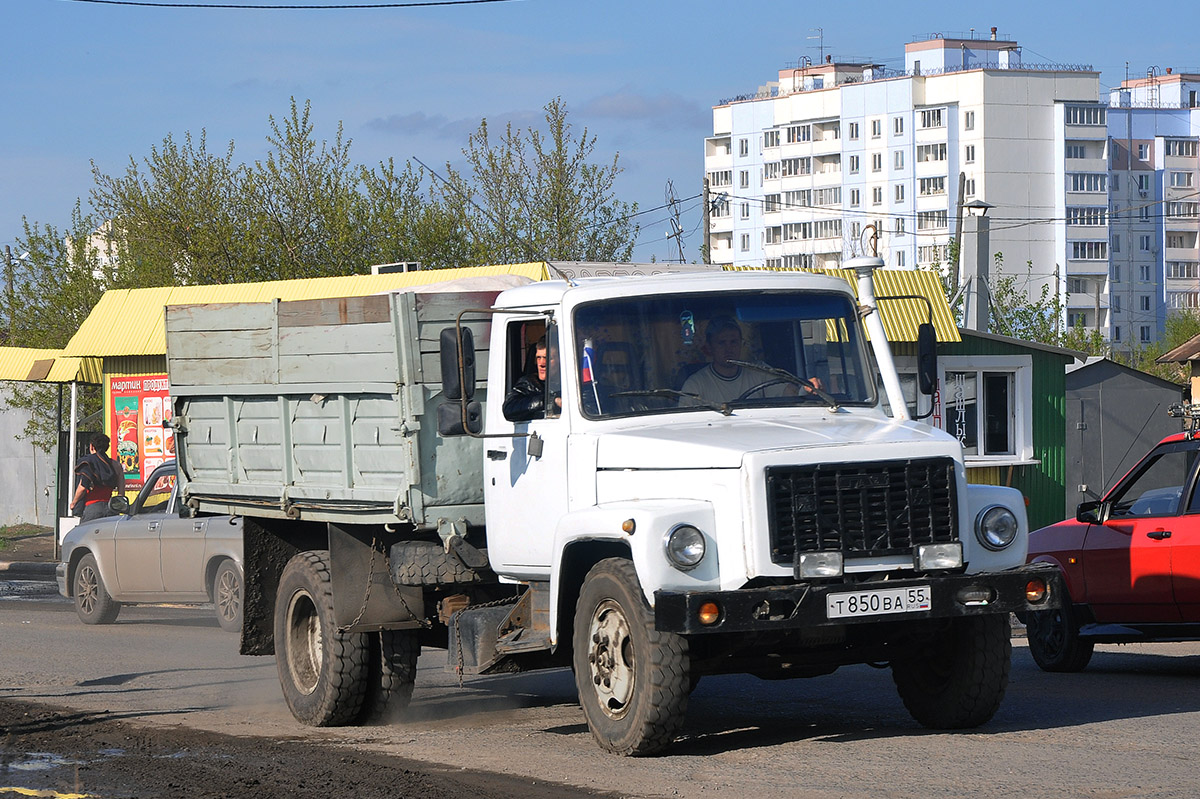 Омская область, № Т 850 ВА 55 — ГАЗ-3309