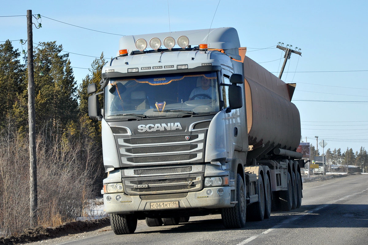 Саха (Якутия), № С 061 КТ 14 — Scania ('2013) R500