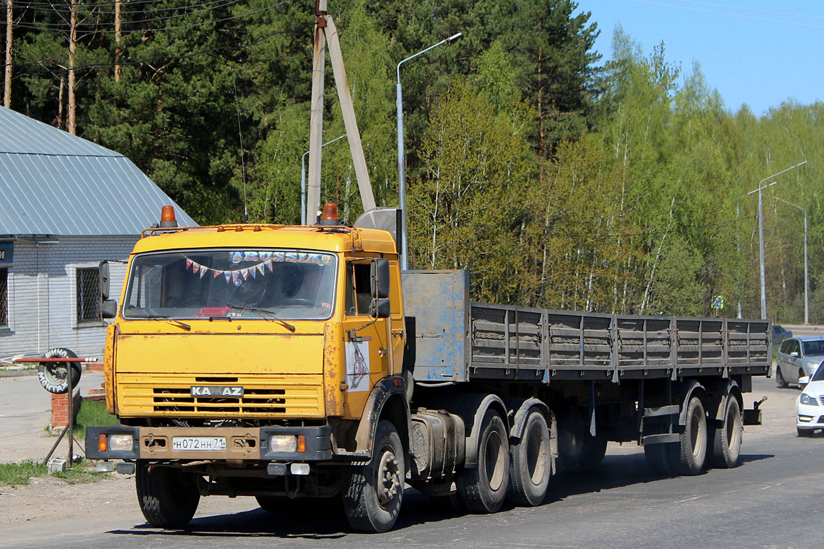 Тульская область, № Н 072 НН 71 — КамАЗ-65116-62