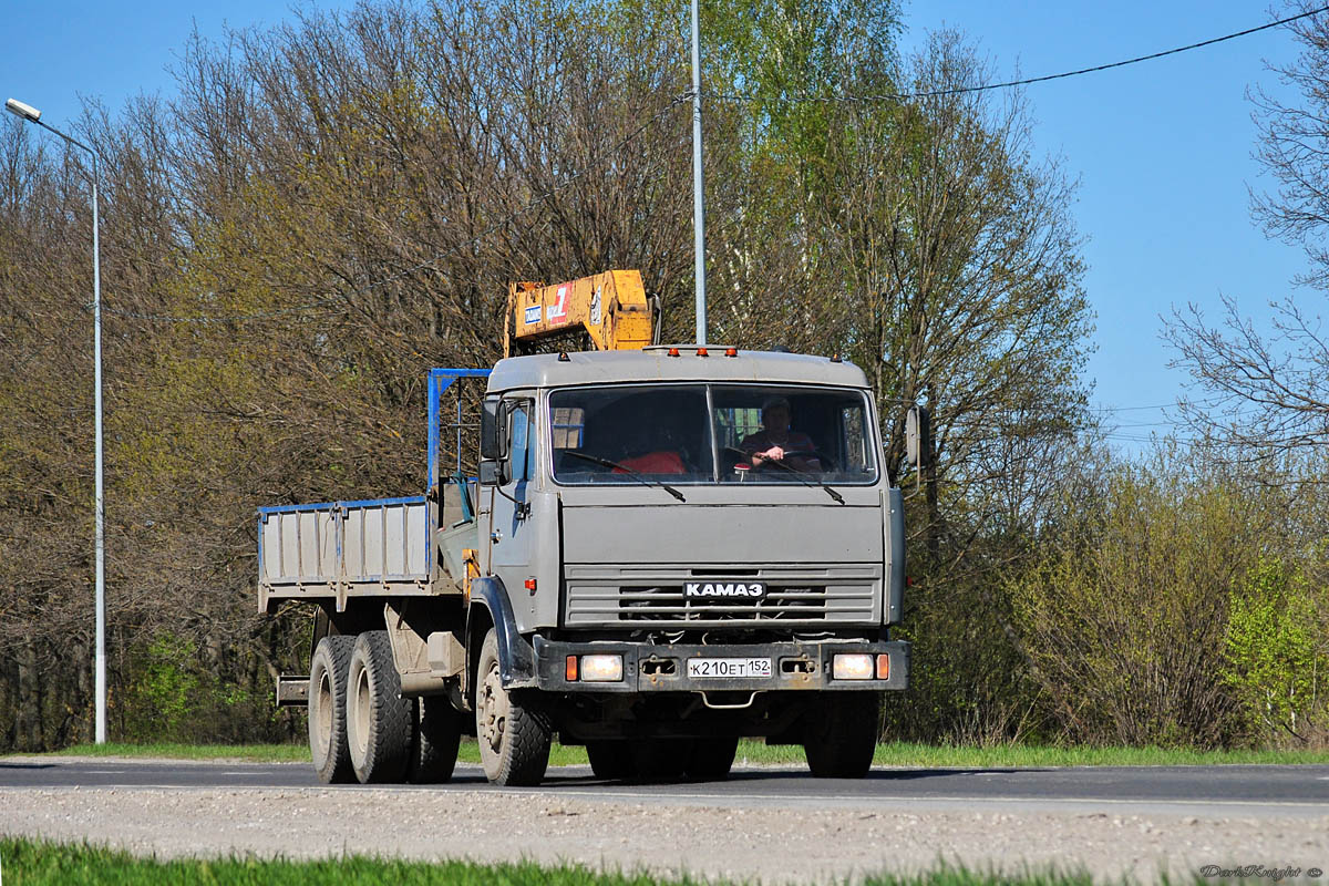 Нижегородская область, № К 210 ЕТ 152 — КамАЗ-53215 (общая модель)
