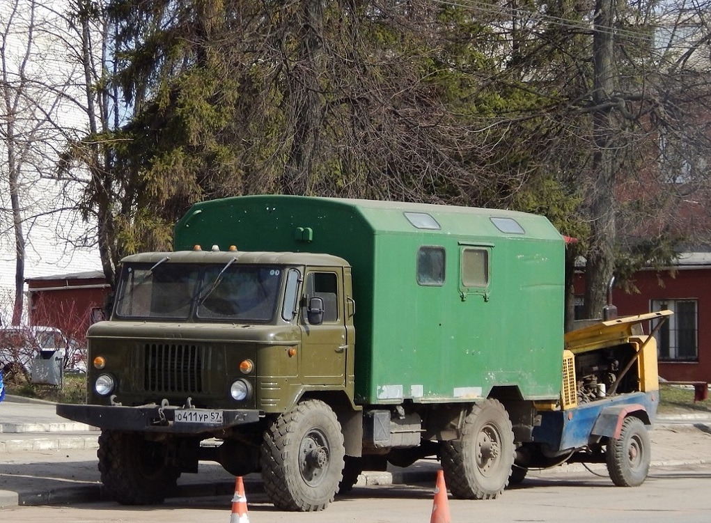 Орловская область, № О 411 УР 57 — ГАЗ-66 (общая модель)