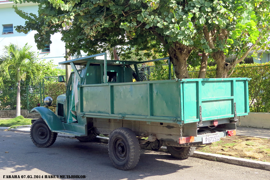 Куба, № P 071 512 — Ford AA