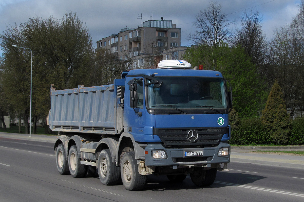 Литва, № DRO 532 — Mercedes-Benz Actros ('2003) 4146